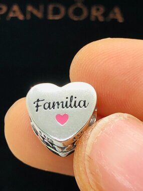 ✨🔥Pandora Familia Heart Charm S925 Silver with box